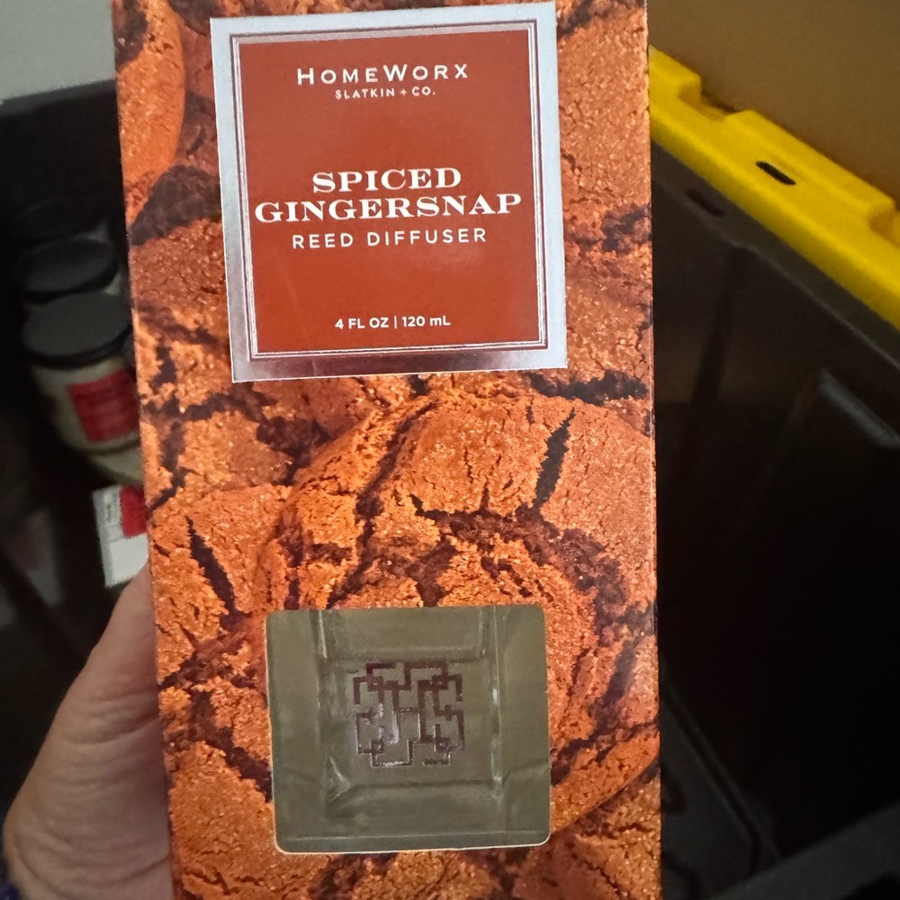 HomeWorx Spiced Gingersnap Reed Diffuser - Brown